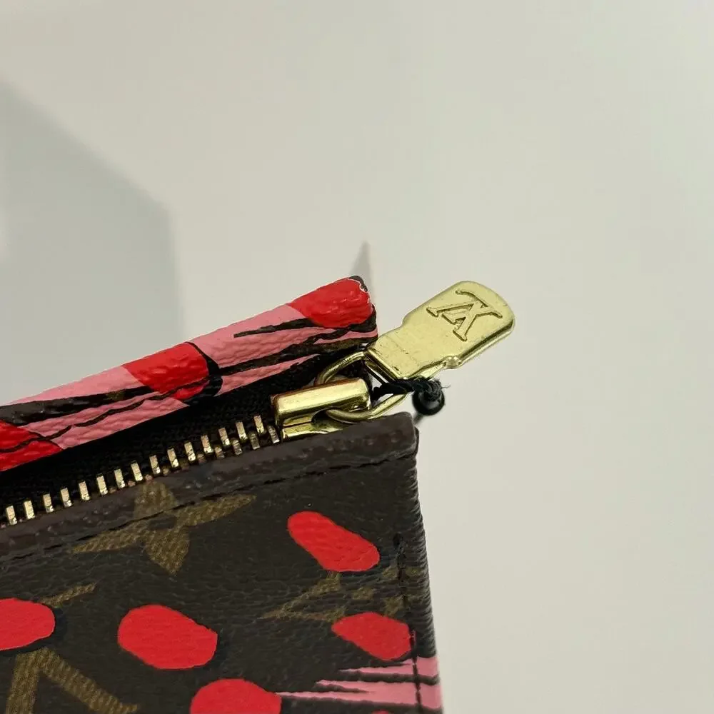 Louis Vuitton Monogram Jungle Dots Toiletry Pouch 26 Limited Edition LV Logo Bag